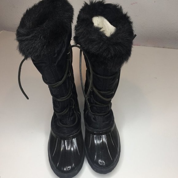 Sorel women's snow boots, w/liner and bead black - Picture 3 of 11